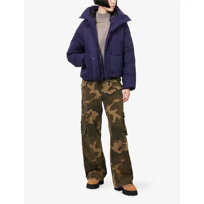 Canada Goose Womens Future Dusk Chilliwack Puffer Nylon-down Jacket Xs In Purple