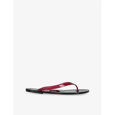 Christopher Esber Jo Flip Flops In Red