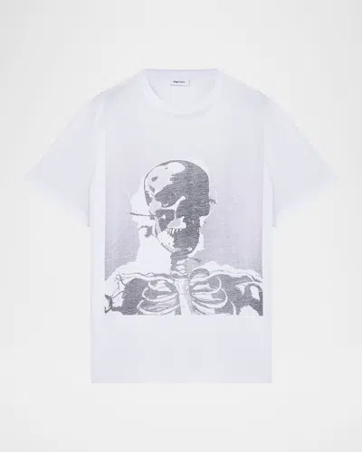 Alexander Mcqueen 'skeleton' T-shirt In Multi