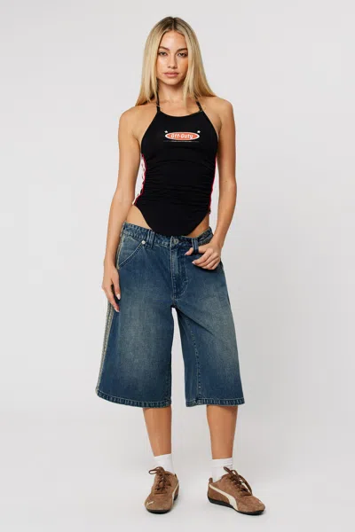 Abrand 99 Low Mega Baggy Jort Melanie In Blue