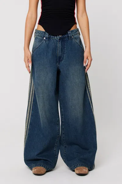 Abrand 99 Low Mega Baggy Melanie In Blue