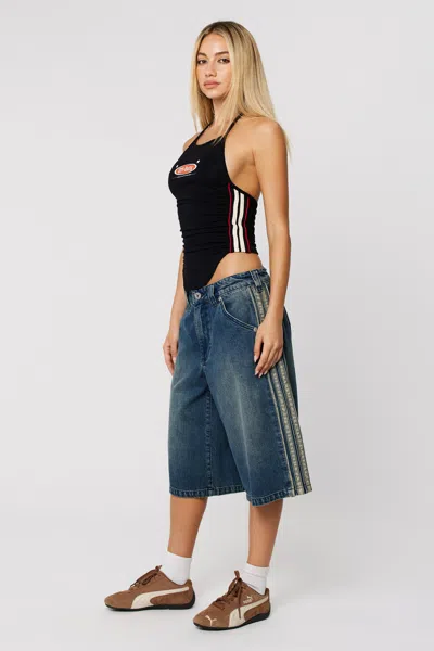 Abrand 99 Low Mega Baggy Jort Melanie In Blue