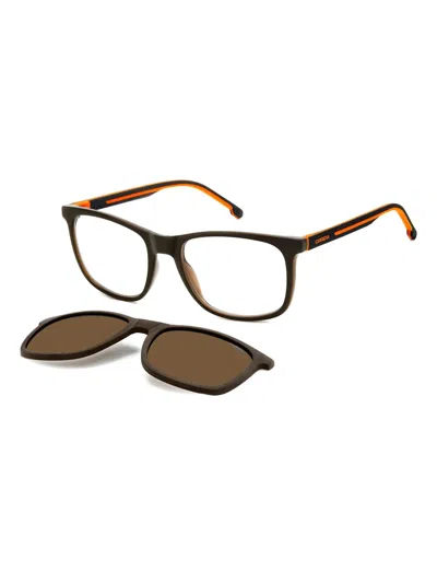 Carrera Square-frame Glasses In Brown