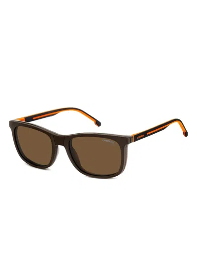 Carrera Square-frame Glasses In Brown