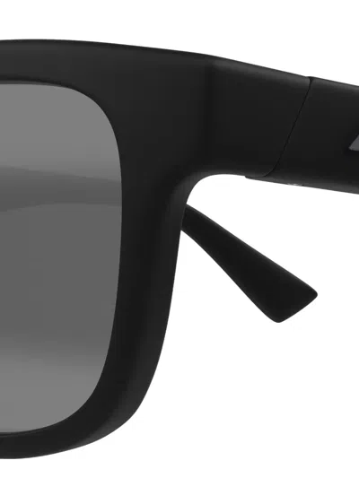 Maui Jim Rectangle Frame Sunglasses In Black