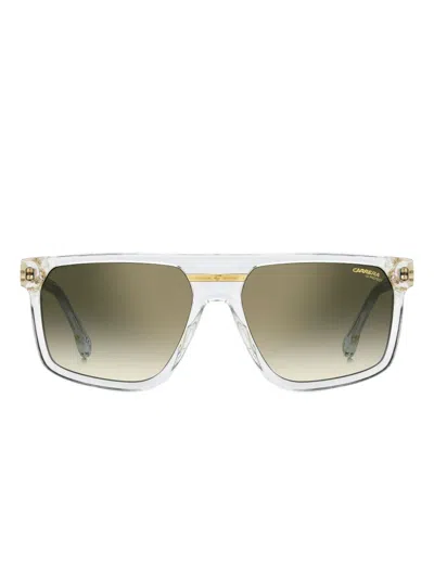 Carrera Square-frame Sunglasses In Green