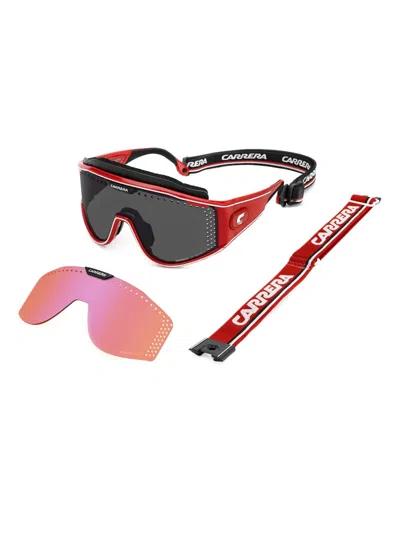 Carrera Perforated Strap Sunglasses In Blue