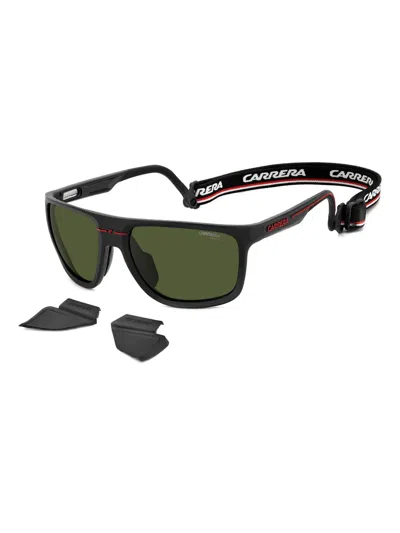 Carrera Rectangular Sunglasses In Green
