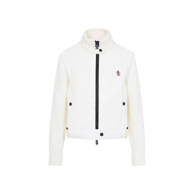 Moncler Cardigan In White