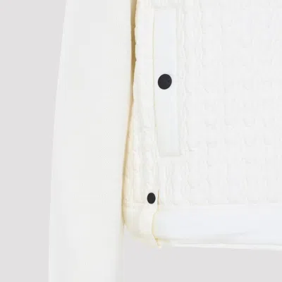 Moncler Cardigan In White