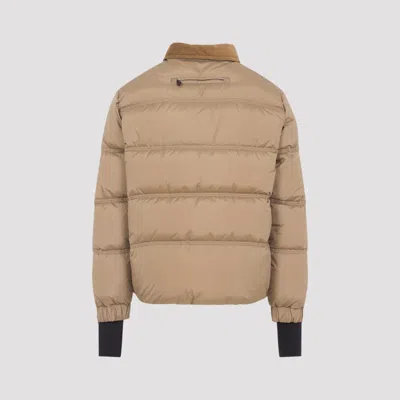 Moncler Grenoble Medium Beige Yunnan Jacket In Brown