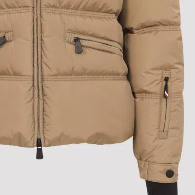 Moncler Grenoble Medium Beige Yunnan Jacket In Brown