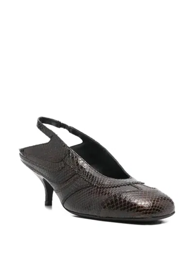 Dries Van Noten Women Ws252-62 W.l.shoe Qu.350 Dbrn In Brown