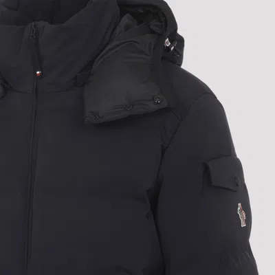 Moncler Grenoble Ski Jacket Montgetech With Hood In Blue