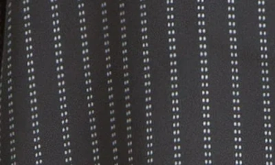 Max Studio Printed Long Sleeve Button-up Shirt In Black