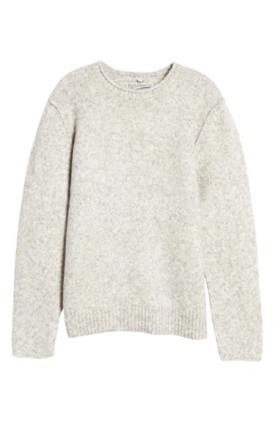 Schott Nyc Rolled Collar Sweater In Gray