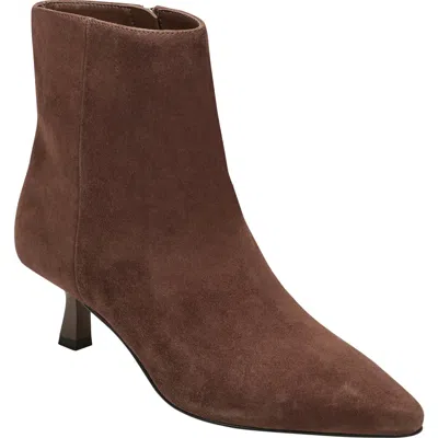 Marc Fisher Ltd Kolton Kitten Heel Bootie In Brown