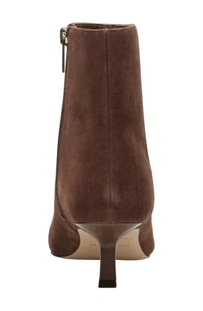 Marc Fisher Ltd Kolton Kitten Heel Bootie In Brown