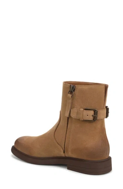 Franco Sarto Pippen Square Toe Boot In Brown