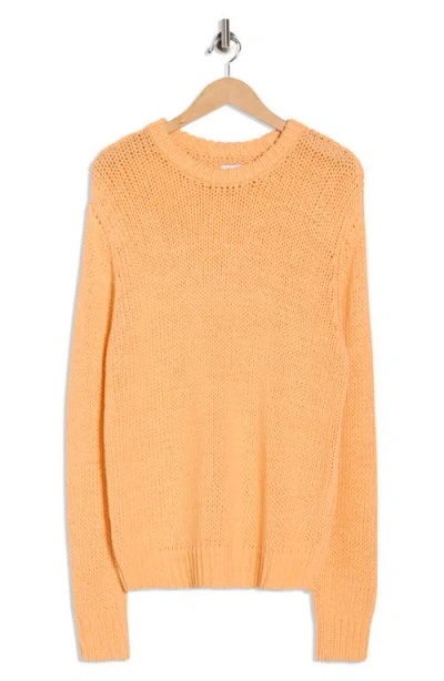 Obey Phim Tape Yarn Sweater In Orange