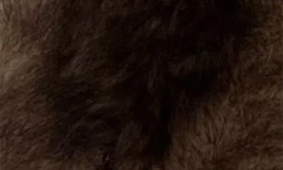 Marcus Adler Faux Fur Pull-through Scarf In Brown
