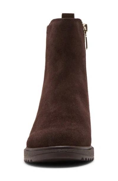 Blondo Caycie Chelsea Zip Bootie In Brown