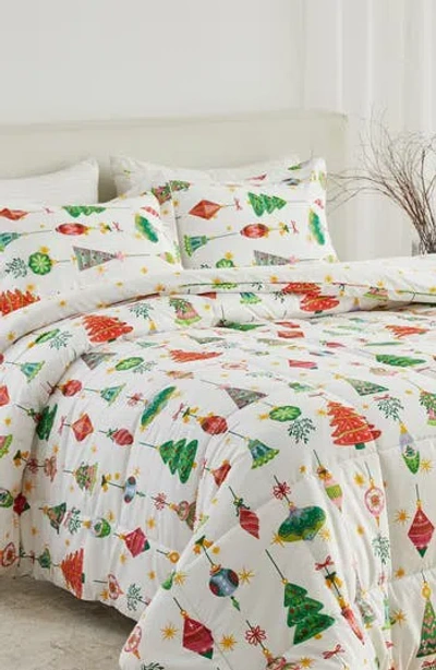 Woven & Weft Holiday 3-piece Comforter Set In Multi