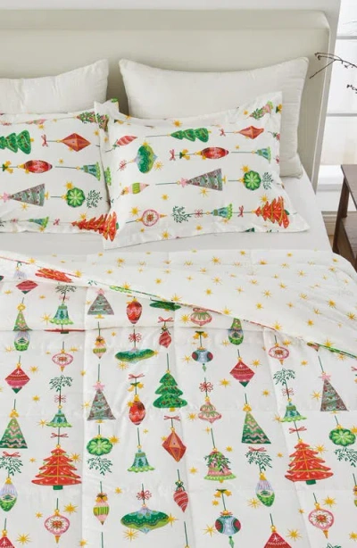 Woven & Weft Holiday 3-piece Comforter Set In Multi
