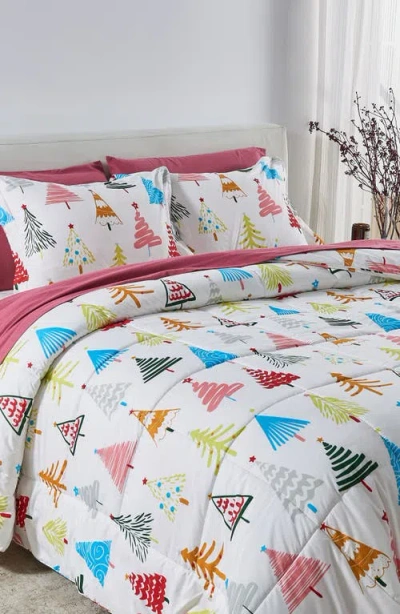 Woven & Weft Holiday 3-piece Comforter Set In Multi