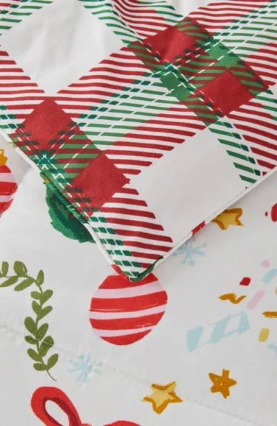 Woven & Weft Holiday 3-piece Comforter Set In Multi