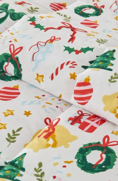 Woven & Weft Holiday 3-piece Comforter Set In Multi