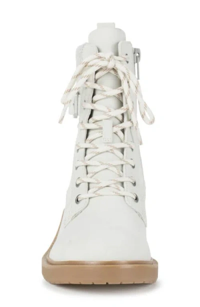Baretraps Women's Tinsley Lace Up Bootie In White