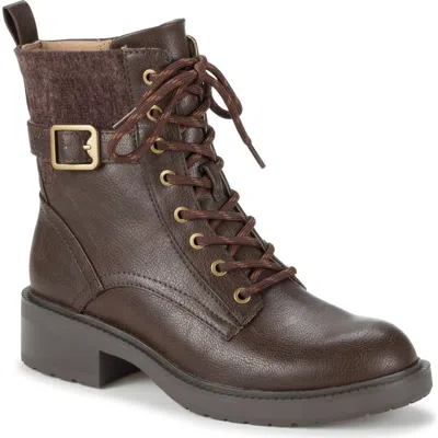 Baretraps Women's Tinsley Lace Up Bootie In Brown