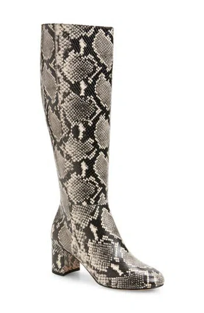 Stuart Weitzman Celina Zip Boot In Animal Print