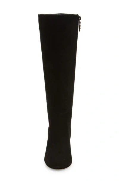 Stuart Weitzman Celina Zip Boot In Black