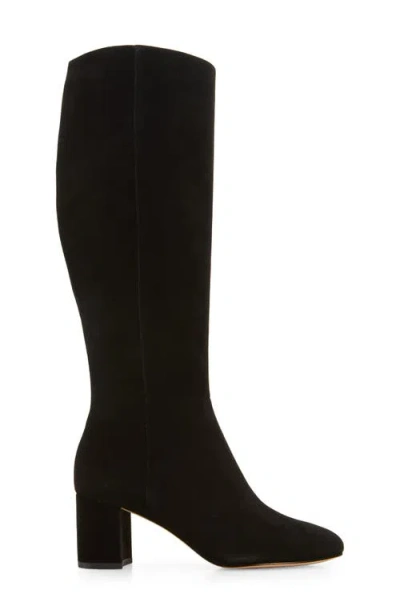 Stuart Weitzman Celina Zip Boot In Black
