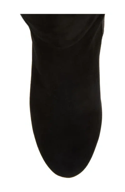 Stuart Weitzman Celina Zip Boot In Black