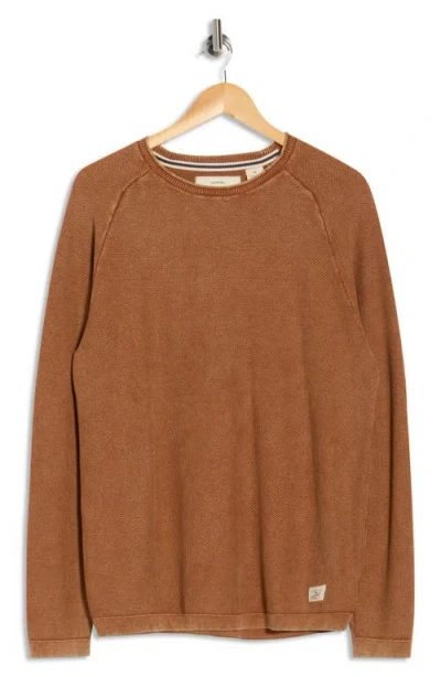 Weatherproof Vintage Stonewash Sweater In Brown