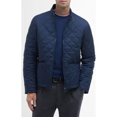 Barbour Linden Quilted Jacket In Blue