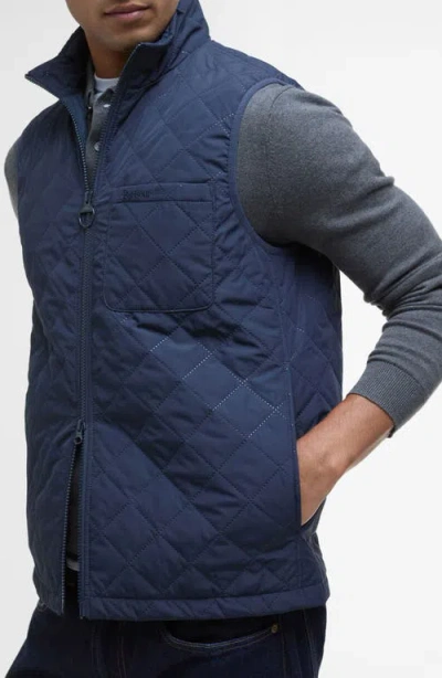 Barbour Linden Quilted Jacket In Blue