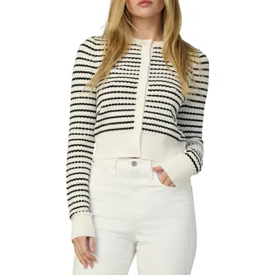 Joe's The Pointelle Dani Cardigan In White