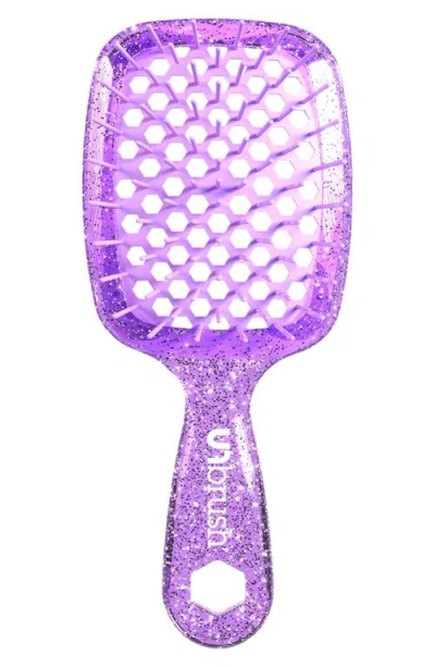 Fhi Heat Set Of 2 Detangling Hair Brush Original & Mini Pastel Collection In Purple