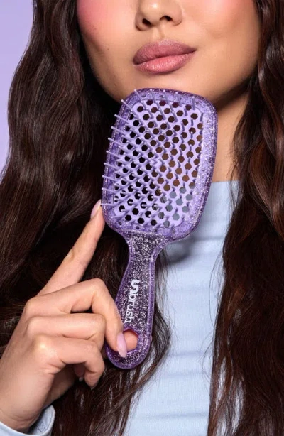 Fhi Heat Set Of 2 Detangling Hair Brush Original & Mini Pastel Collection In Purple