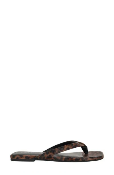 Calvin Klein Women's Stelea Flat Thong Sandals In Multi