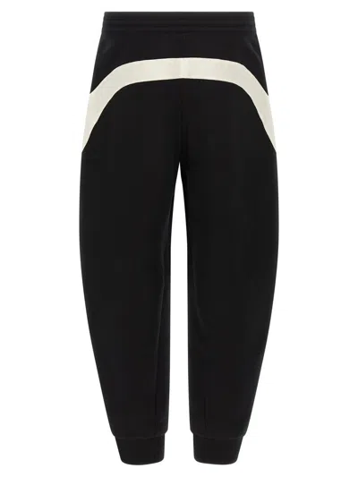 Givenchy Mens Black Open Seam Contrast Cotton-jersey Jogging Bottoms Xl