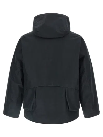 C.p. Company Outerwear Medium Jacket In Goretex Windstopper Clothing In Black