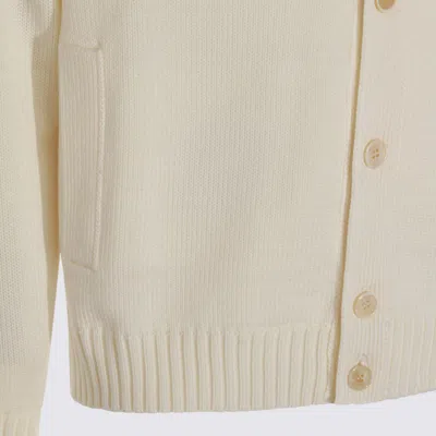 Zanone Minimalist Knit Sweater With Timeless Silhouette In White