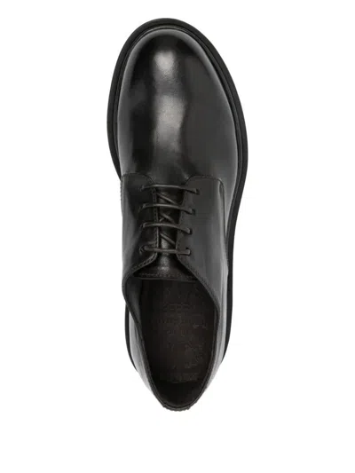 Officine Creative Leather Derby Shoes In Black