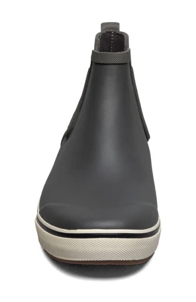 Bogs Kicker Ii Waterproof Chelsea Rain Boot In Gray