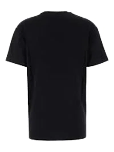 Vivienne Westwood Relaxed-fit Black T-shirt With Abstract Graphic Print In Black